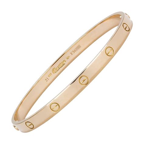 love bracelet cartier|authentic cartier love bracelet.